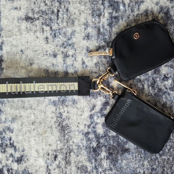 lululemon athletica Accessories - lululemon athletica Black Key & Card Holder Set